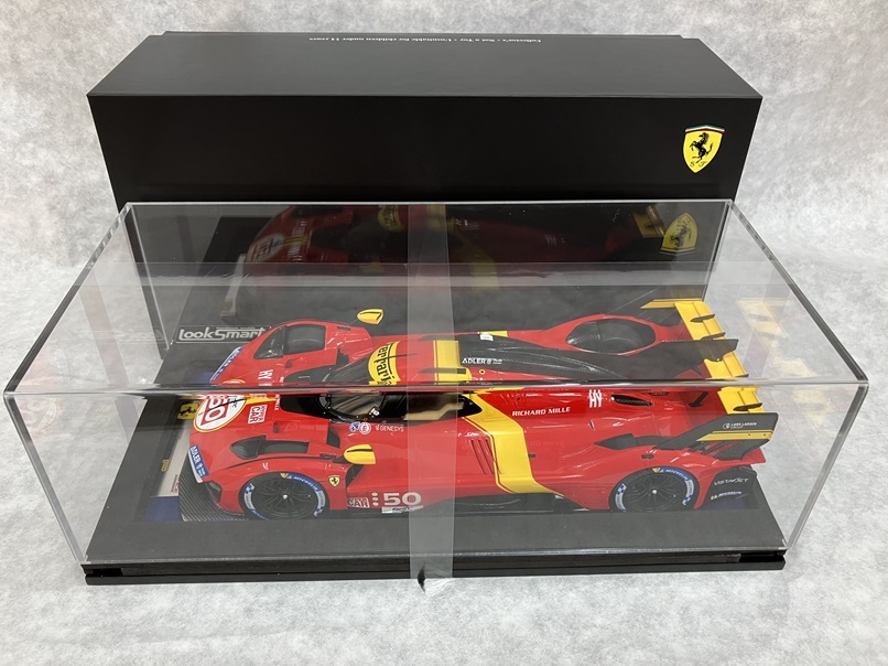 ルックスマート1/18 フェラーリ 499P ハイパーカー 2023 WEC （LookSmart) 新品の画像1