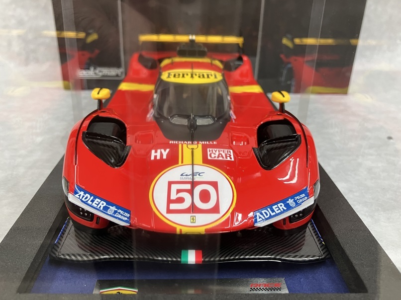 ルックスマート1/18 フェラーリ 499P ハイパーカー 2023 WEC （LookSmart) 新品の画像2