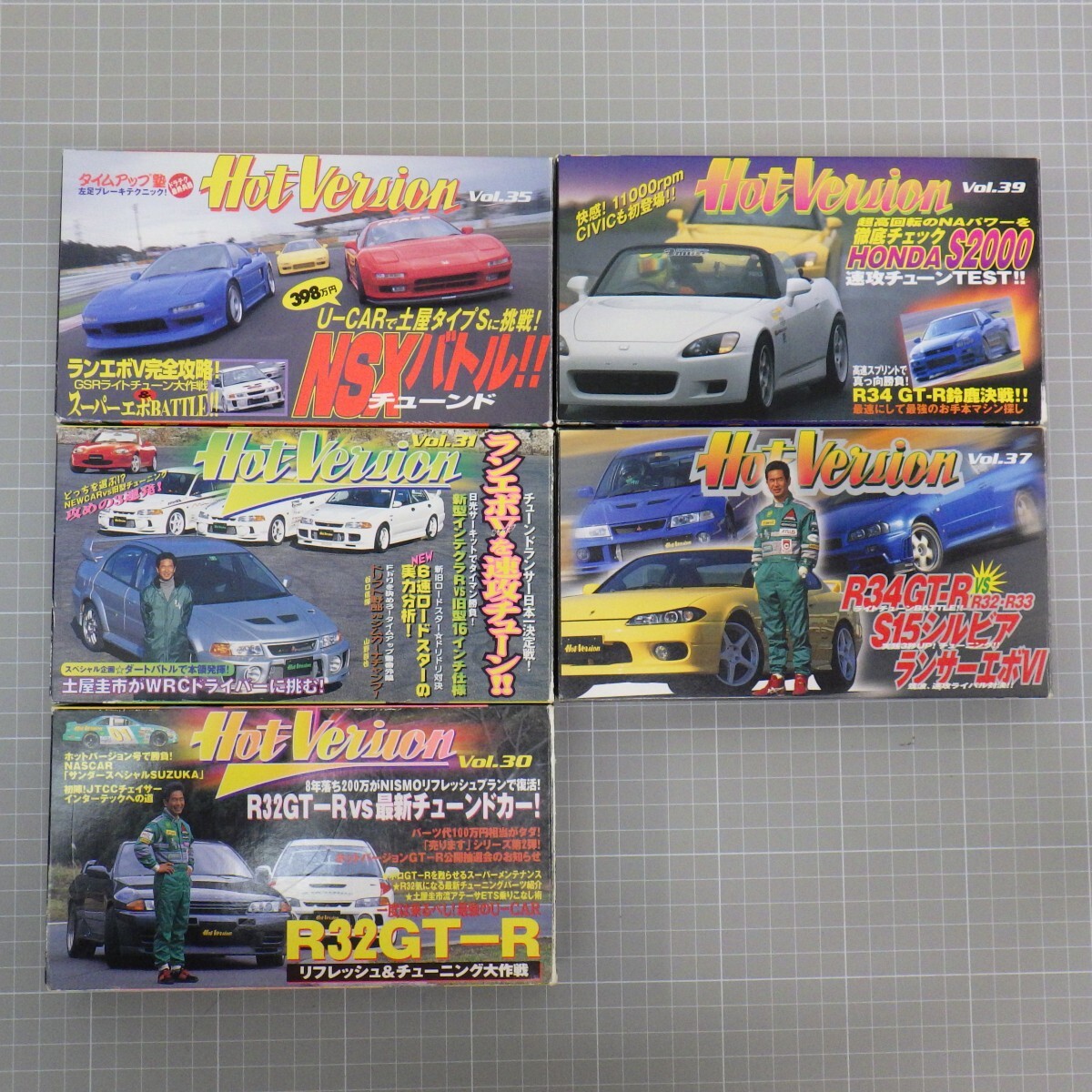 チューニングカー カスタムカー GT-Rなど VHSテープ 1991-2004年頃 まとめて55本 不揃セット/オプション/ホットバージョン 土屋圭市 他 12の画像4