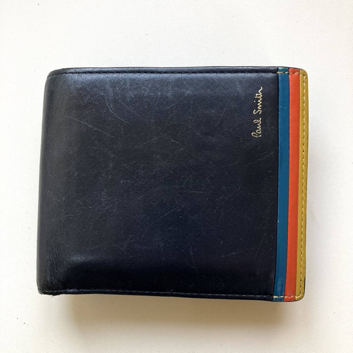 ポールスミス　Paul Smith 二つ折り財布　送185_画像1