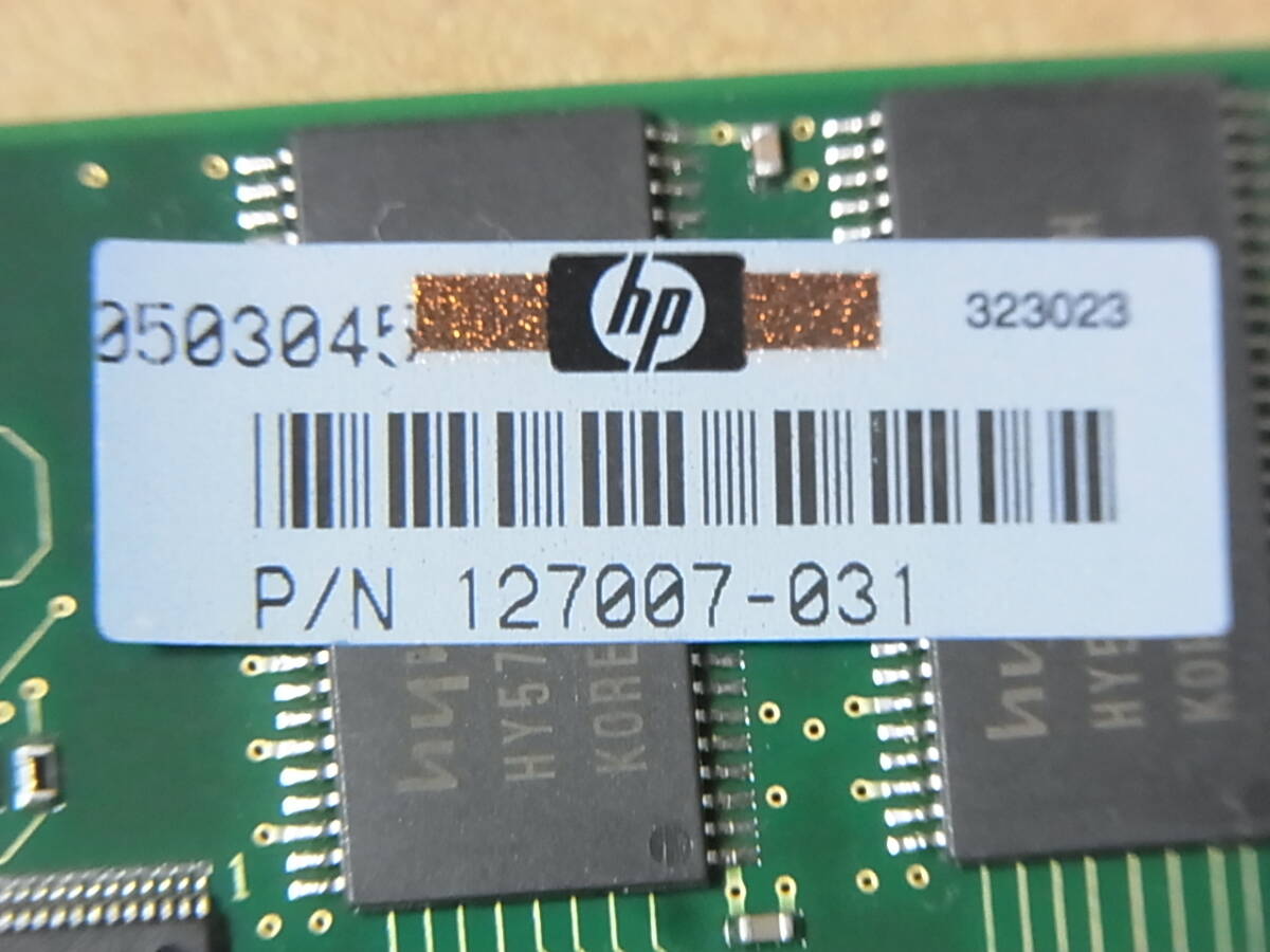 ■HP・COMPAQ純正/Hynix PC133R ECC Registered 128MBx2枚セット 合計256MB (DDR863)_画像4