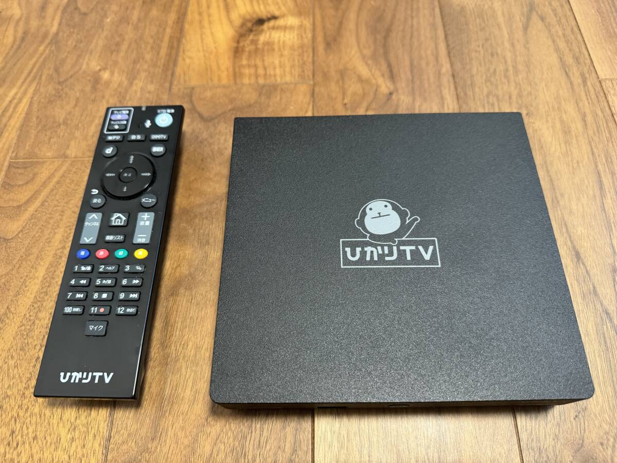 【即決】【送料無料】ひかりTV4K対応トリプルチューナー ST-3400本体 リモコン 電源コード