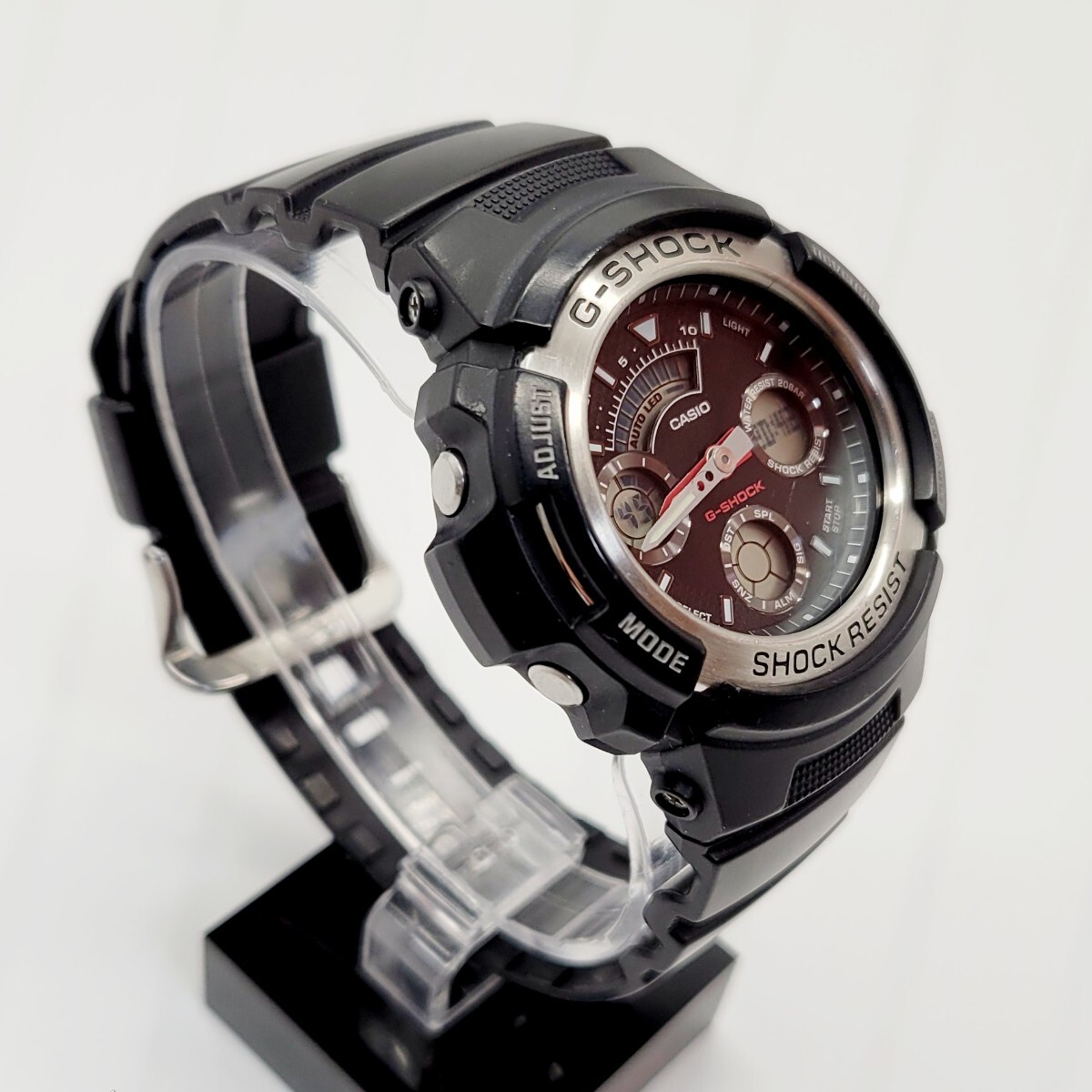 稼働品【電池新品】CASIO G-SHOCK AW-590　人気定番モデル Gショック ジーショック デジアナ　アナデジ クォーツ_画像3