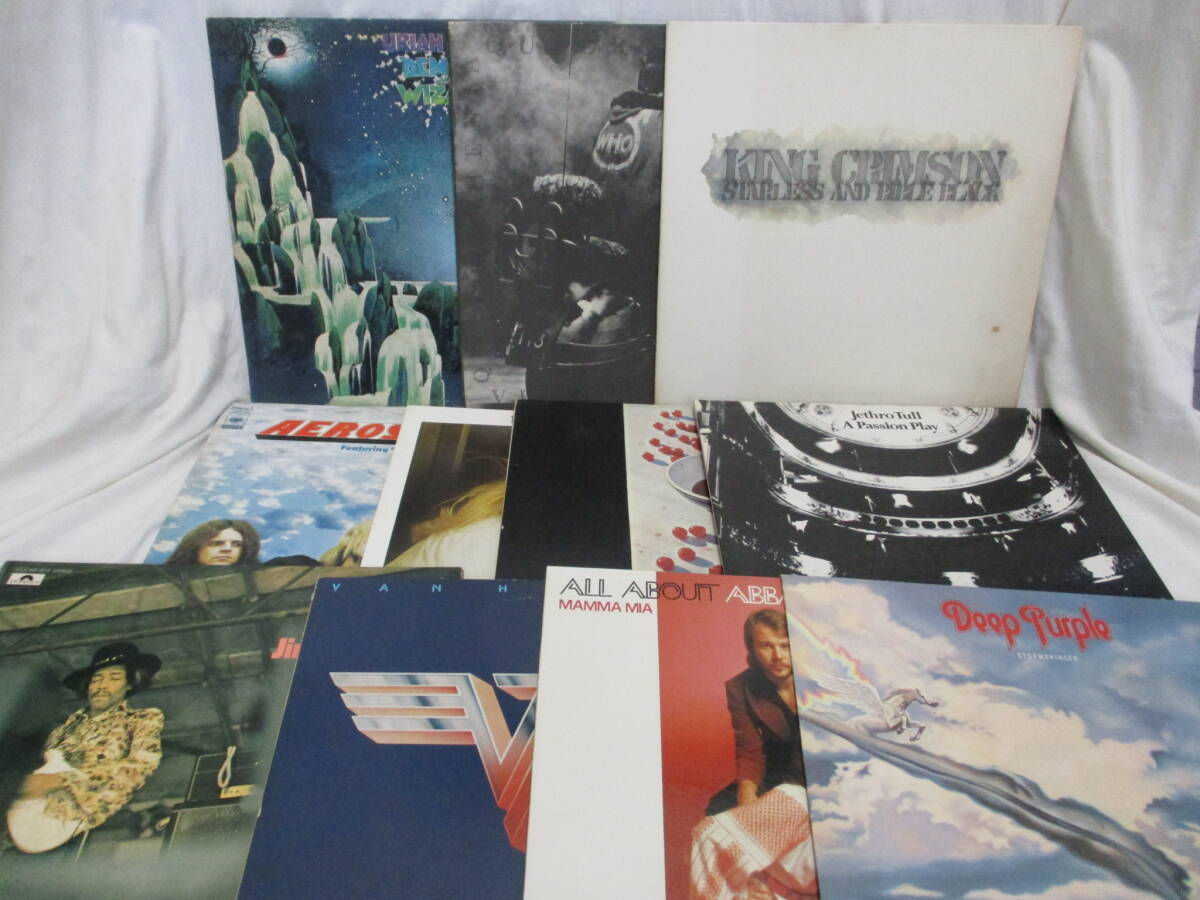 70年代ロック王道 国内盤LP 53枚 まとめて（ジャンク）Beatles Kiss Grand Funk Prince U2 Rolling Stones Uriah Heep Queen & moreの画像4