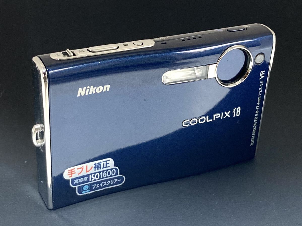 ジャンク【デジタルカメラ 4台】ニコンCOOLPIX S8◆パナソニックLUMIX◆カシオEXILIM◆キヤノンIXYデジタル200◆デジカメ 動作未チェックの画像2