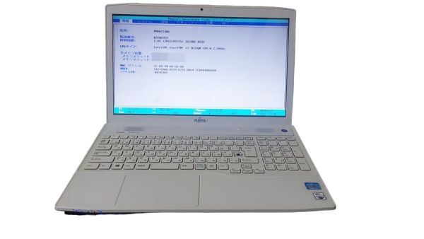 ジャンク品：部品取りFUJITSU LIFEBOOK AH77/J 在庫処分[N0.5695]_画像1