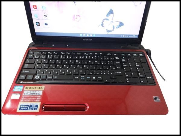 【爆速 Core i7/メモリ8GB/新品SSD搭載】Windows11 ｖ23H2【TOSHIBA dynabook T451/58ER】Webカメラ/Blu-ray/USB3.0/s5834の画像3