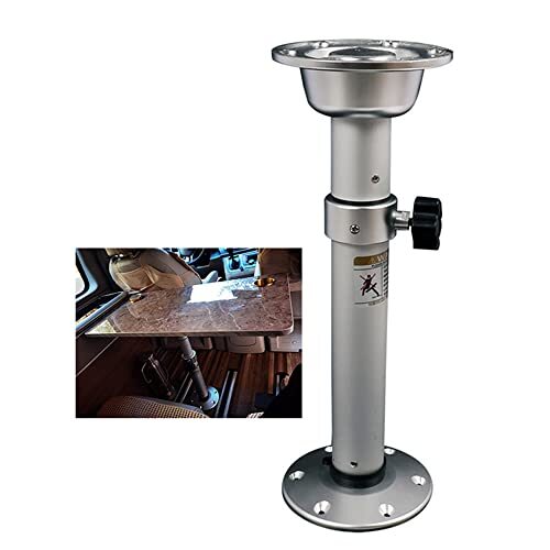  prompt decision / unused /RV table base mount aluminium legs camper /ma limbo to table pedestal stand / Caravan for, boat for 