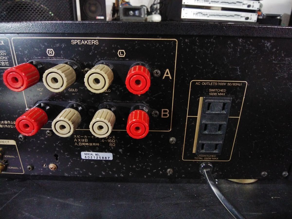 SANSUI サンスイ プリメインアンプ AU-α607KX 動作品の画像5