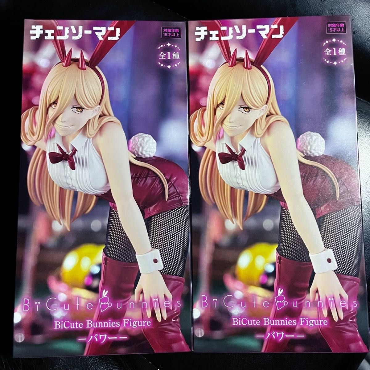 チェンソーマン BiCute Bunnies Figure 2コセット #パワー フィギュア バニー 