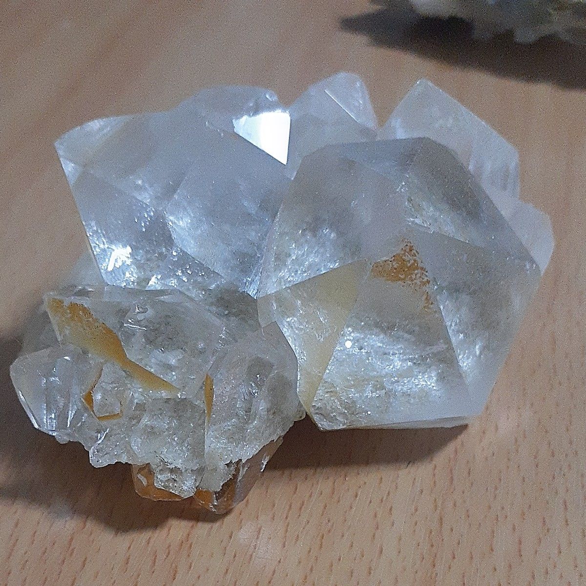 マニハール産　水晶クラスター
