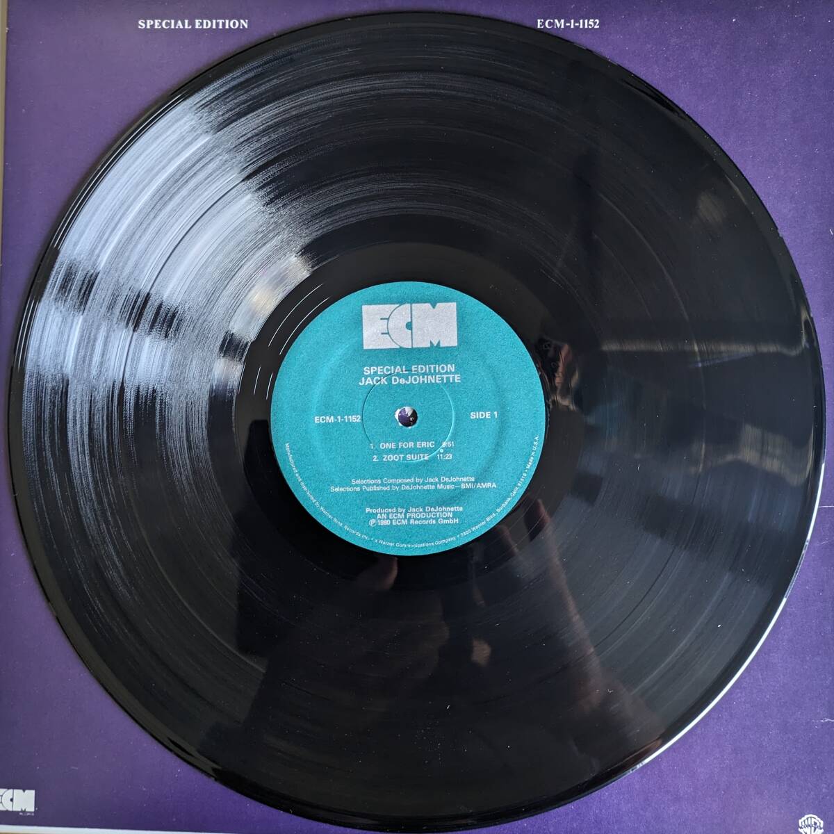 美盤　JACK DeJOHNETTE LPレコード「SPECIAL EDITION」_画像3