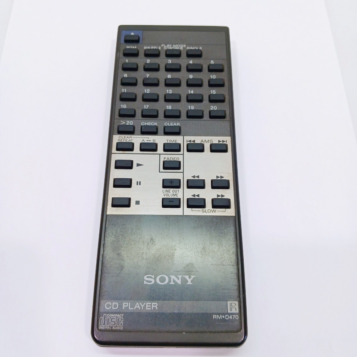 SONY audio remote control RM-D470 original Sony 