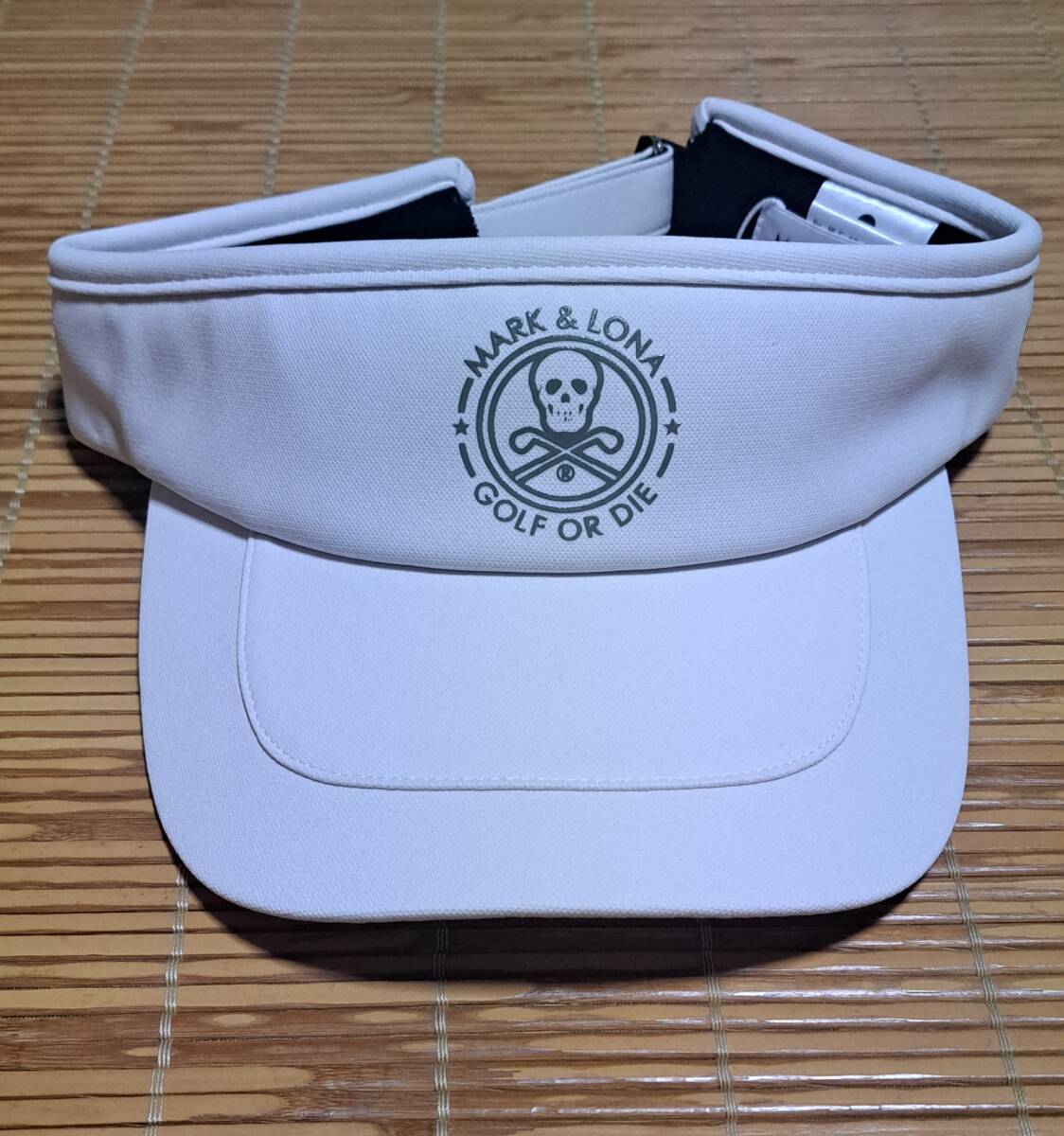 新品未使用 2023 マーク＆ロナ MARK&LONA サンバイザー Pulsar Sunvisor キャップ 男女兼用 の画像1