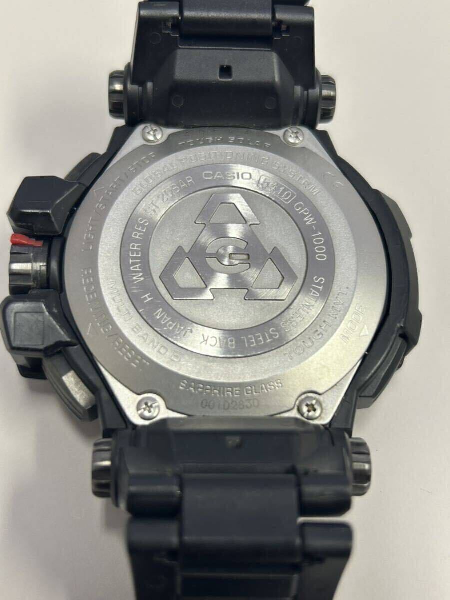 G-SHOCKji- shock,CASIO Casio wristwatch GPW-1000,SKY COCKPIT,GPS hybrid radio wave solar 