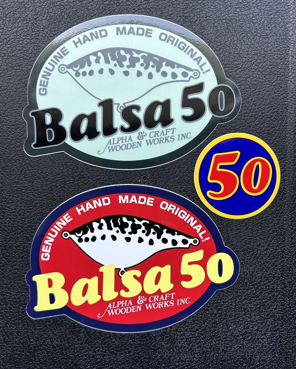 ステッカーセット、ザウルス、SAURUS、バルサ50 、BALSA50