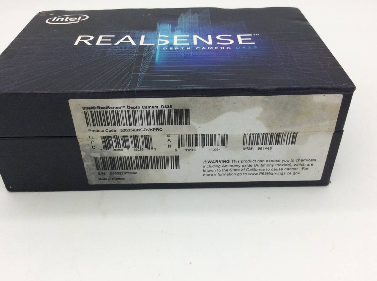 #0868 intel/インテル REALSENSE デプスカメラ 深度カメラ D435 動作未確認 現状品の画像2