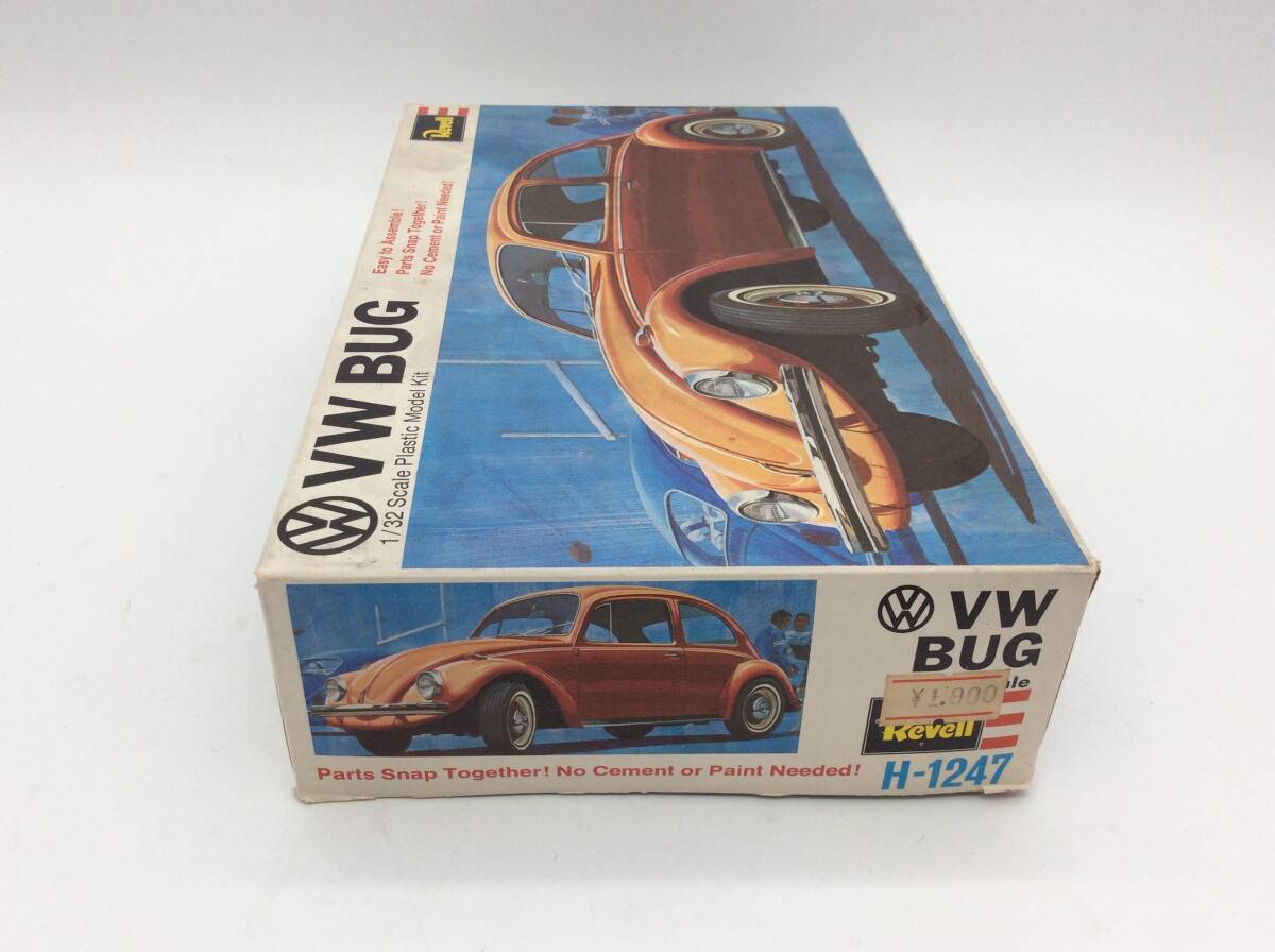 #0919 未組立 Revell VW BUG 1/32スケール プラモデル 車 レトロ フォルクスワーゲン ビートル 絶版の画像5