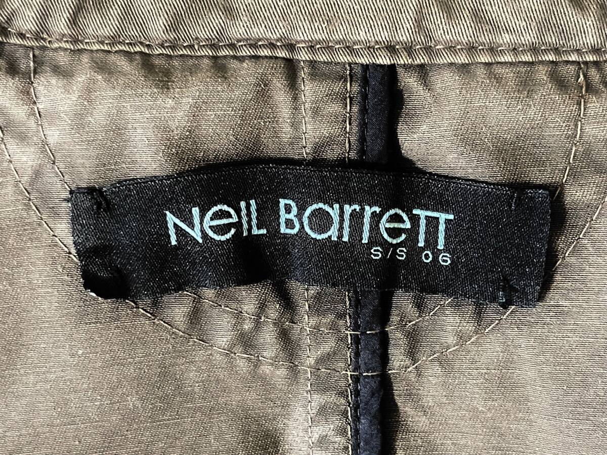 ニールバレット NEIL BARRETT 国内正規品 2006S/S M65 フィールドジャケット メンズ Mサイズ 茶 ブラウンの画像6