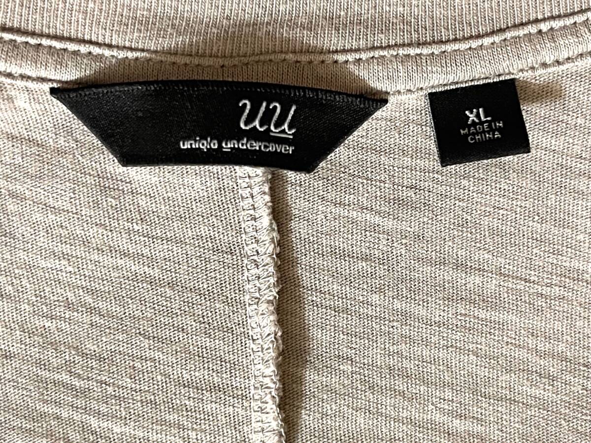 ユニクロ × アンダーカバー UNIQLO × UNDER COVER 2012 NEW STANDARD FAMILY 立体裁断 7部丈 カットソー ロングTシャツ XL_画像6