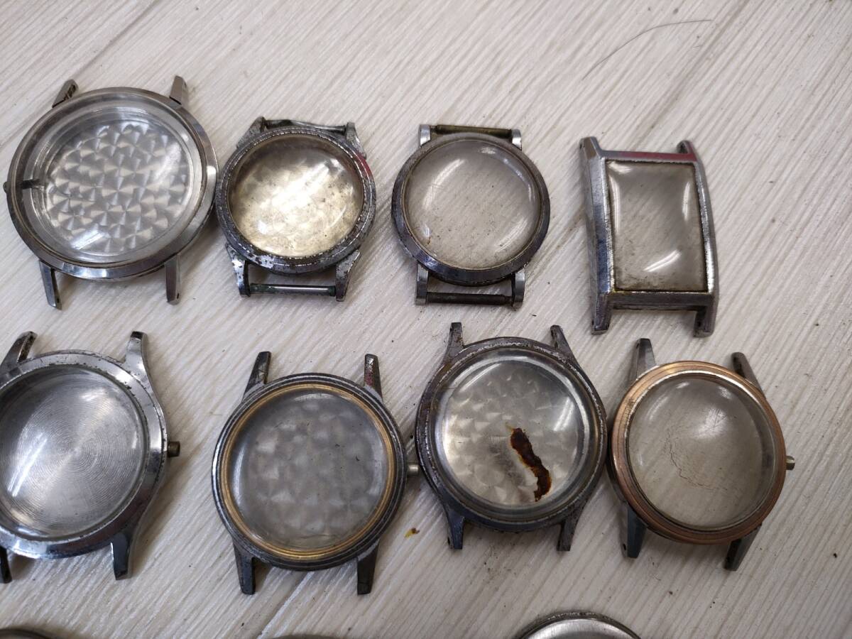 ジャンク 時計 パーツまとめて 部品 腕時計 文字盤 時計部品 補修パーツ ムーブメント SEIKO ORIENTの画像2