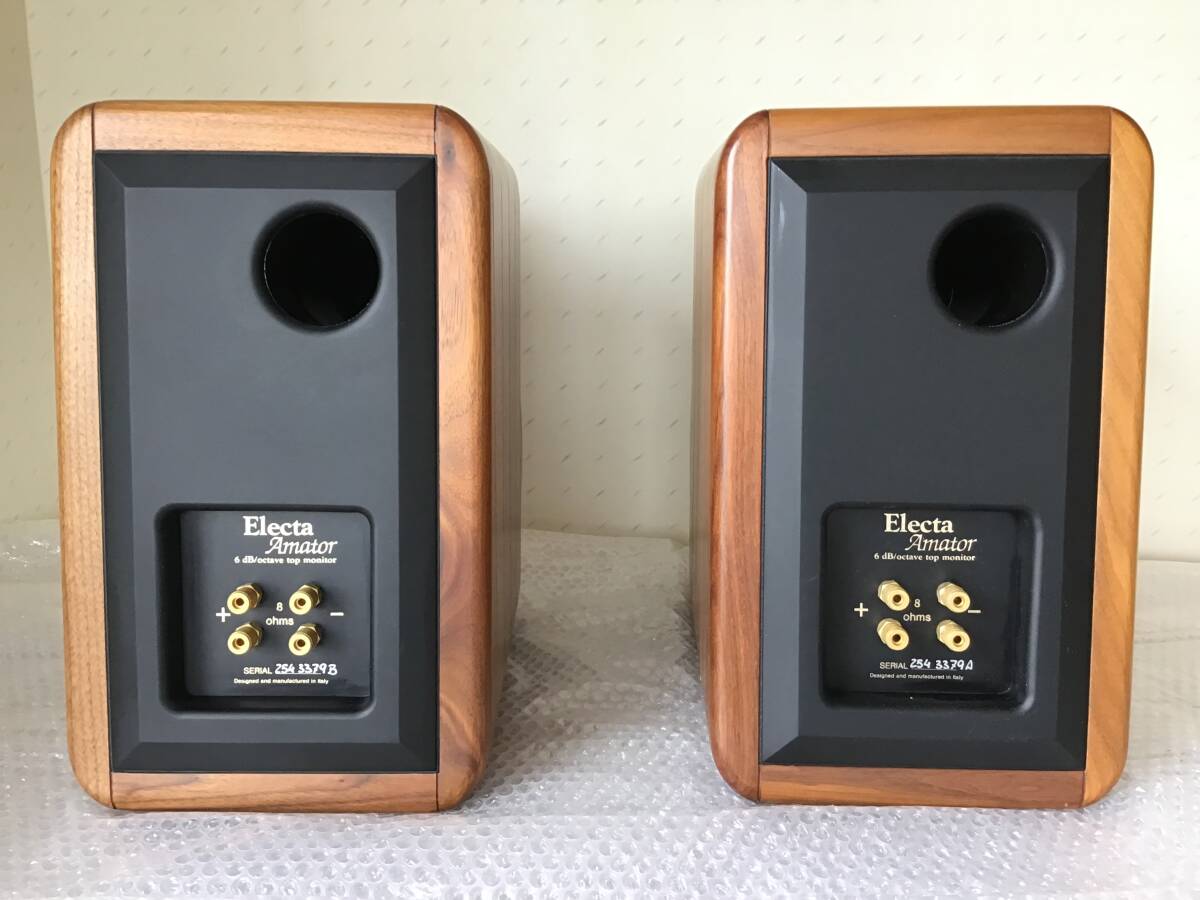 超美品 Sonus faber ELECTA AMATOR ソナスファベール エレクタ アマトール スピーカー 動作品_画像8