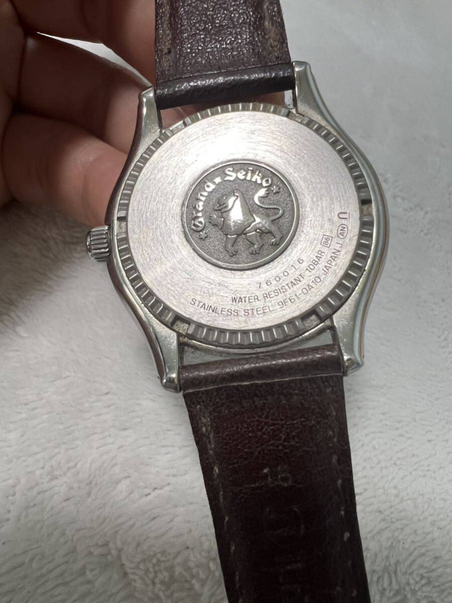 Grand Seiko. グランドセイコー 9F61-0A10 Cal.腕時計 の画像8
