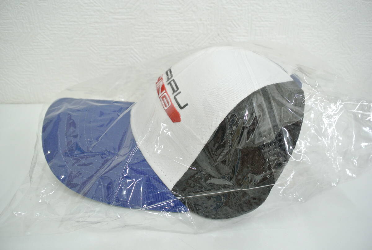 ファッション祭 スバル レーシング ロゴ入り キャップ ブルー 57-60cm 未使用 保管品 帽子 野球帽 ゴルフにも 刺繍 SUBARU RACINGの画像3