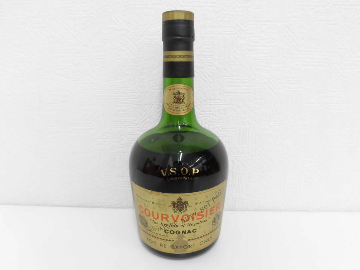 酒祭 洋酒祭 クルボアジェ VSOP ナポレオン 700ml 40% 未開栓 COURVOISIER NAPOLEON COGNAC の画像1