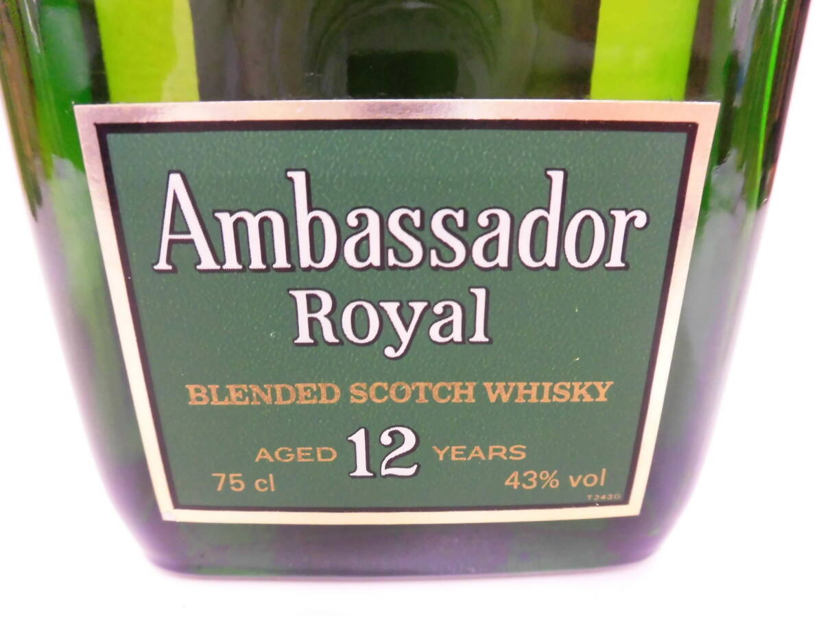 酒祭 洋酒祭 アンバサダー ロイヤル 12年 750ml 43％ 未開栓 スコッチ ウイスキー Ambassador ROYALの画像6