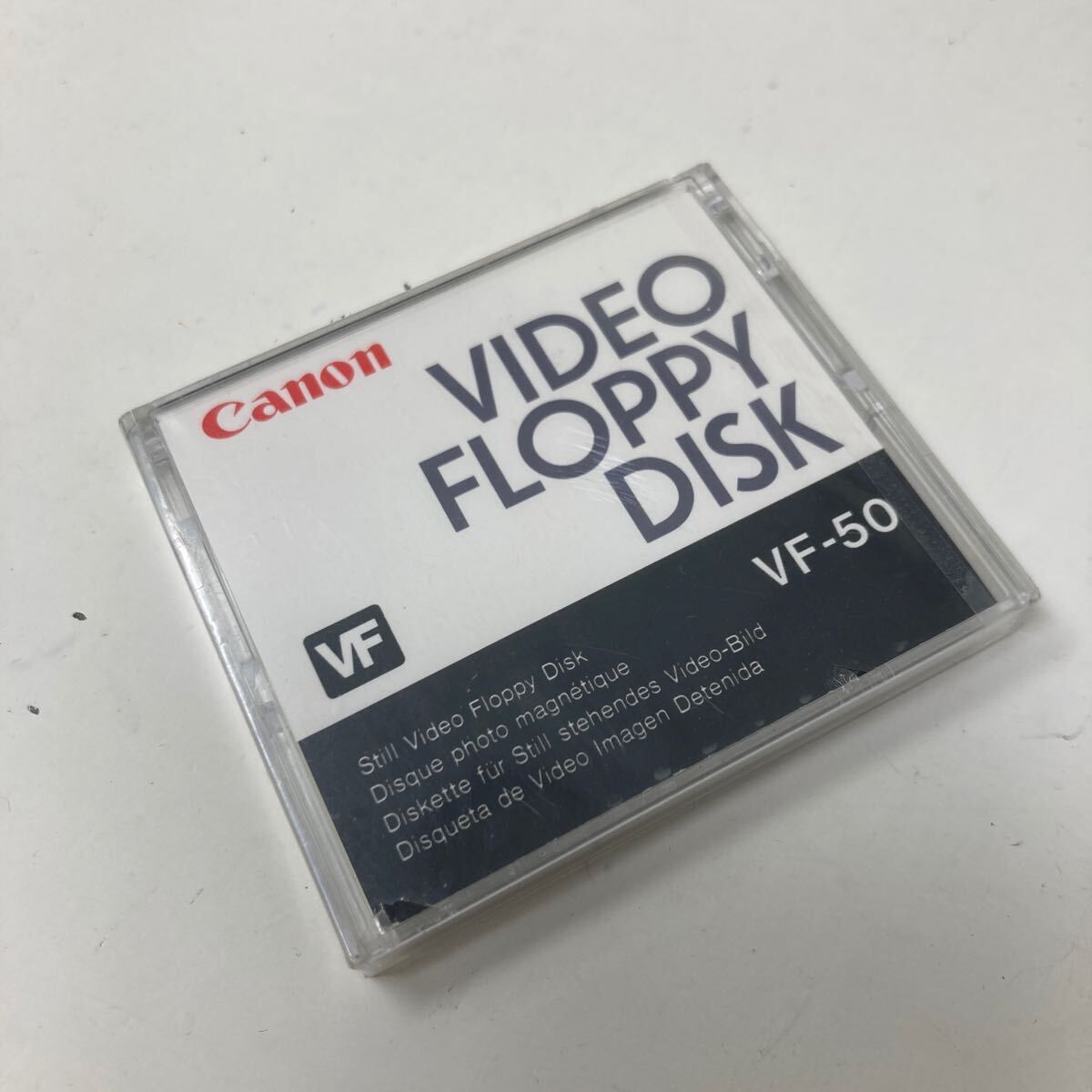  used * rare * unopened goods Canon VIDEO FLOPPY DISK video floppy disk VF-50 040419