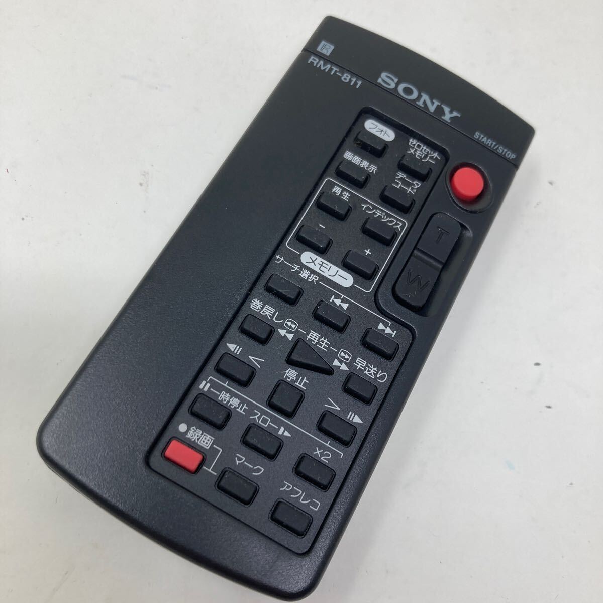 中古 ソニー SONY ビデオカメラ リモコン RMT-811 050409_画像1