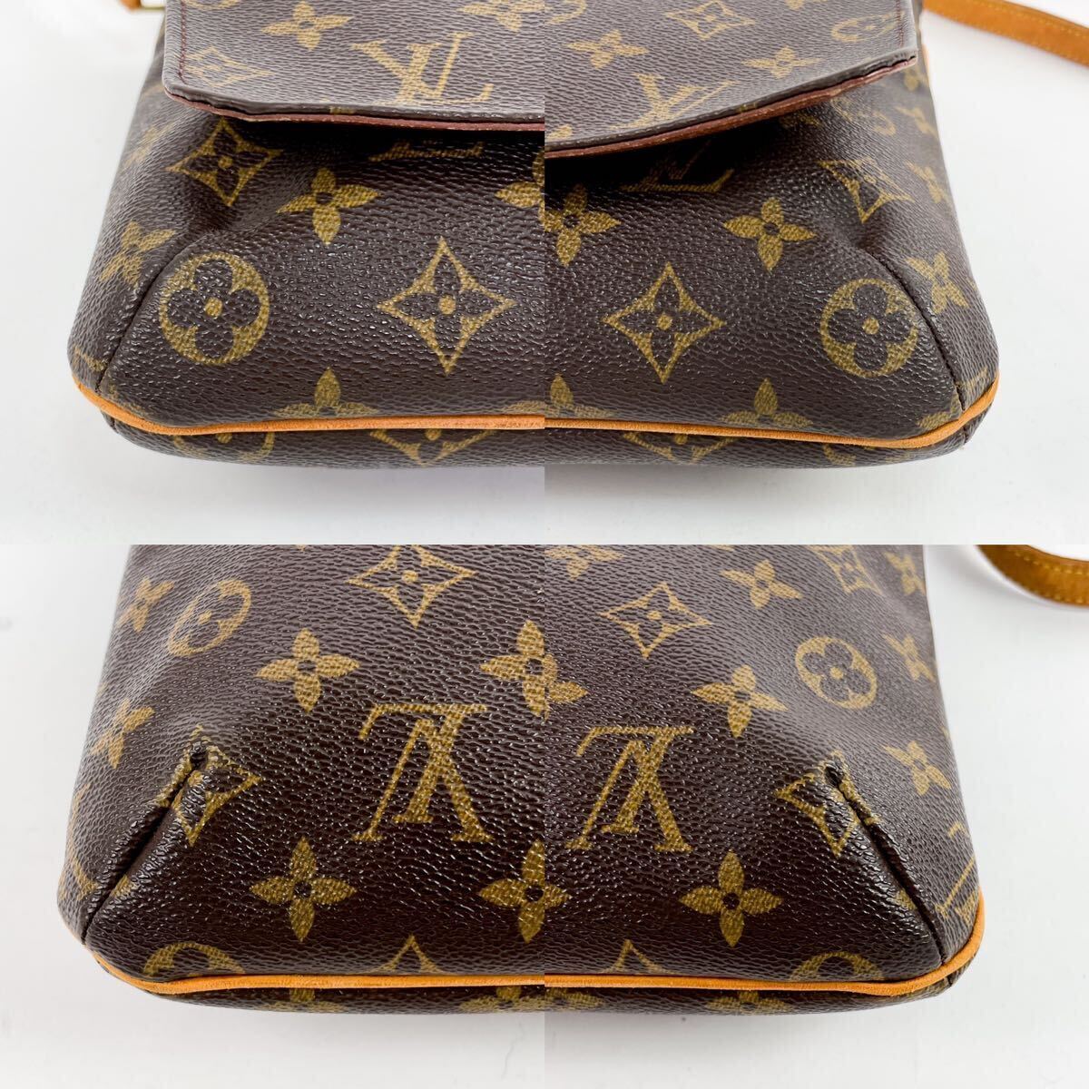 高級 LOUIS VUITTON ルイ・ヴィトン ミュゼット・サルサ ロング M51387 ショルダーバッグ モノグラム ユニセックス_画像6