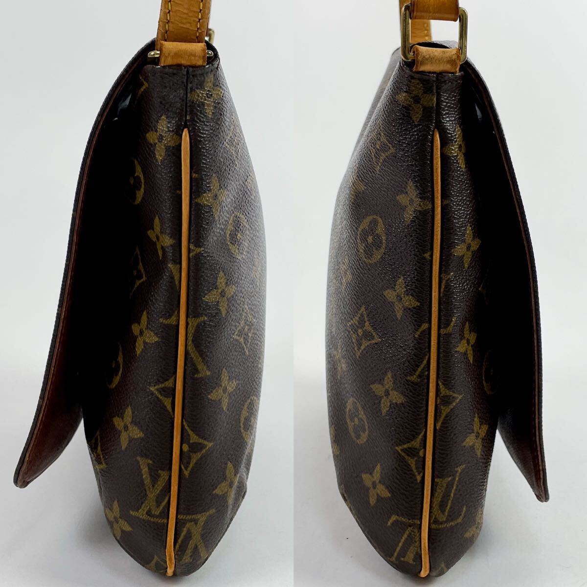 高級 LOUIS VUITTON ルイ・ヴィトン ミュゼット・サルサ ロング M51387 ショルダーバッグ モノグラム ユニセックス_画像4