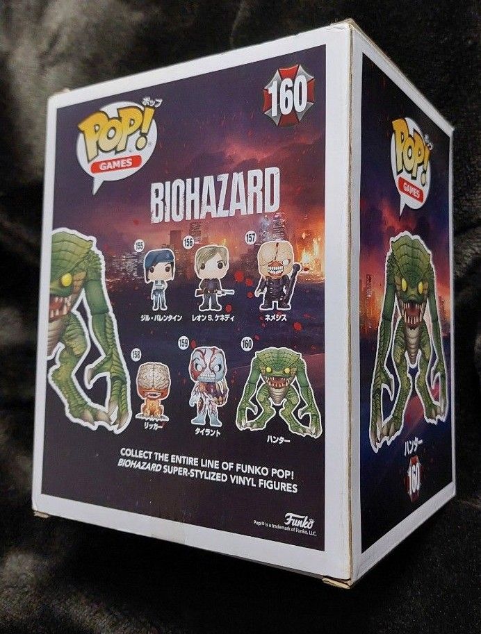 FUNKO POP GAMES BIOHAZARD バイオハザード レオン ジル FUNKO POP GAMES BIOHAZARD バイオハザード レオン ジル