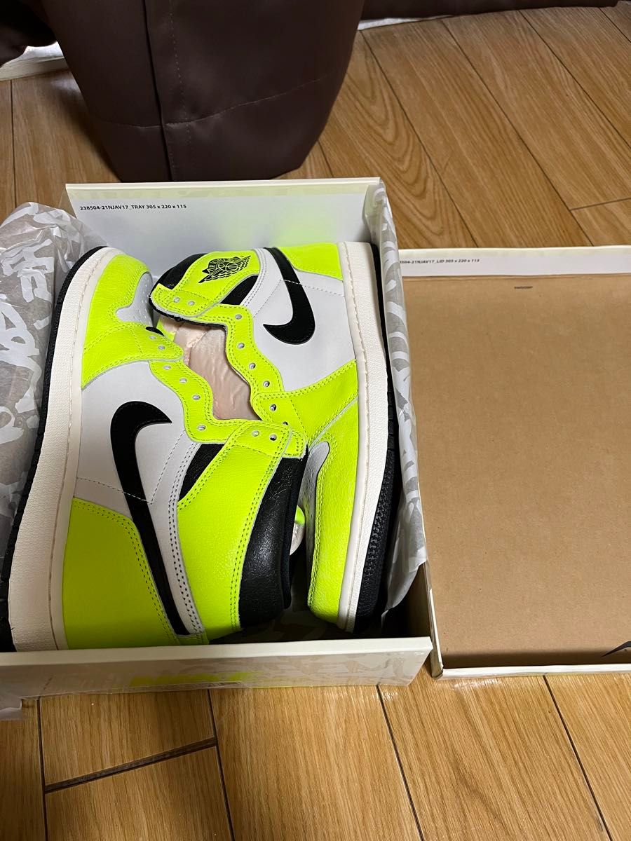 Nike Air Jordan 1 High OG "Volt/Visionaire"ナイキ エアジョーダン1 ハイ OG "