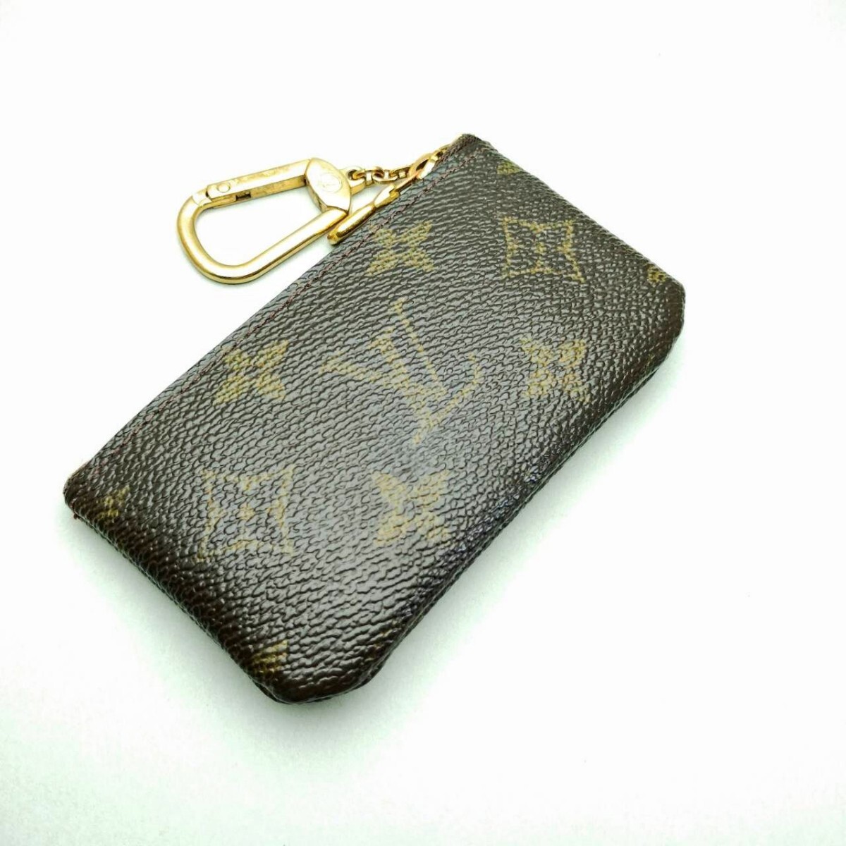 ルイヴィトン　LOUISVUITTON　ポシェットクレ　小銭入れ　コインケース　キーフック　メモ３_画像3