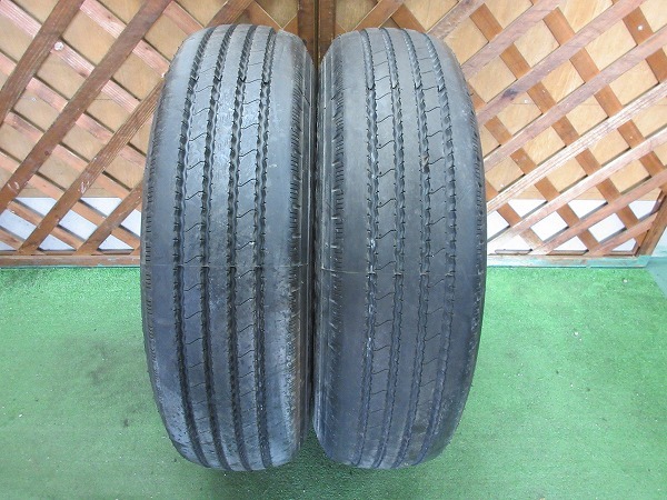 【C577】225/70R16 117/115L ヨコハマ SUPER STEEL RY108B 2本セット!!_画像1