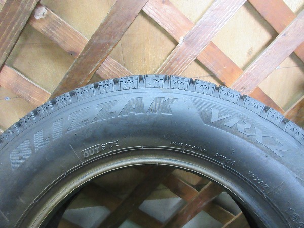 【C656】135/80R12 ブリヂストン ブリザック VRX2 4本セット!! _画像7