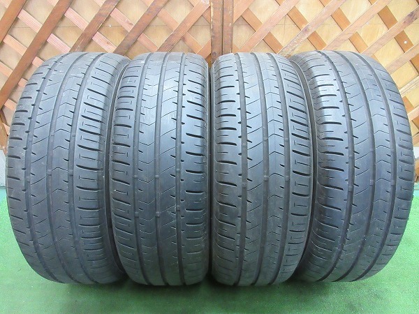 【C676】215/55R17 ブリヂストン エコピア NH100RV 4本セット!!_画像1