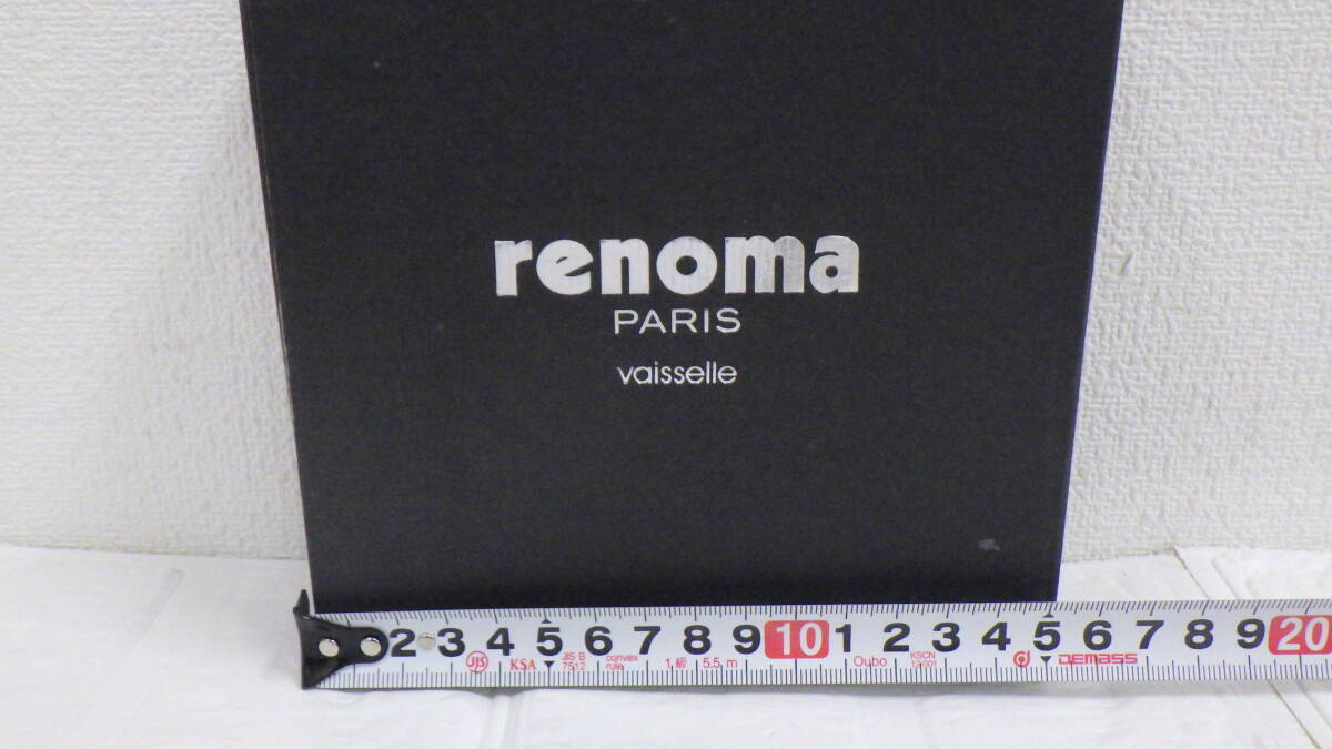 #12944B [ не использовался ] Renoma renoma квадратное plate десерт угол тарелка посуда plate маленькая тарелка 5 шт. комплект коробка повреждение 
