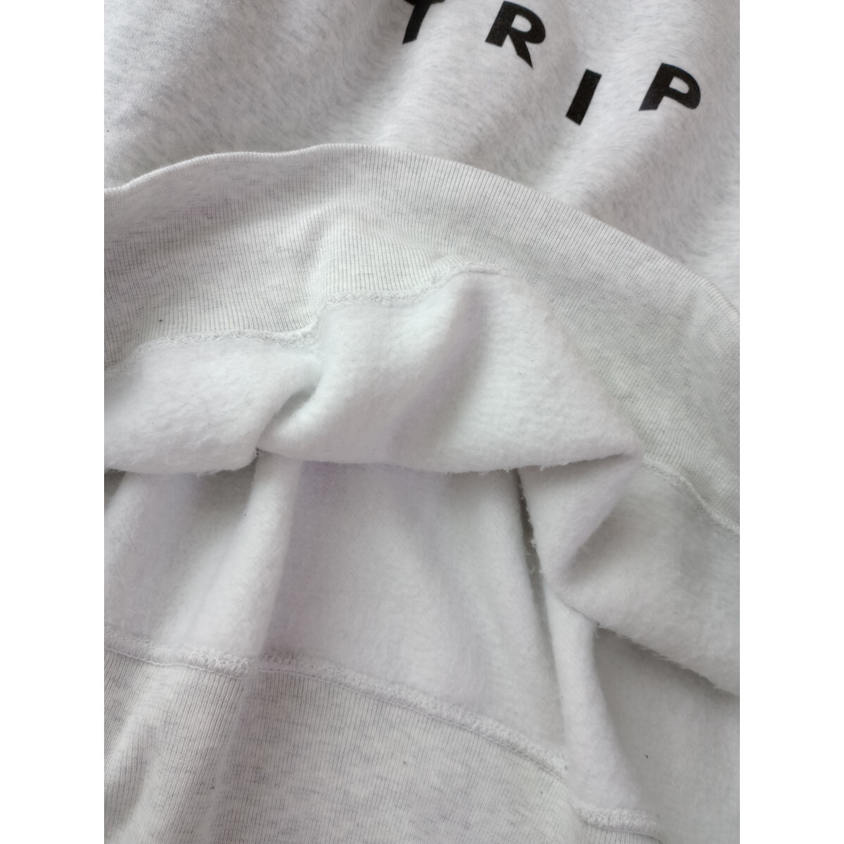 POET MEETS DUBWISE ポエトミーツ ダブワイズ TRIP OVERSIZED SWEAT 裏起毛 オーバーサイズ スウェット トップス 長袖 M_画像4