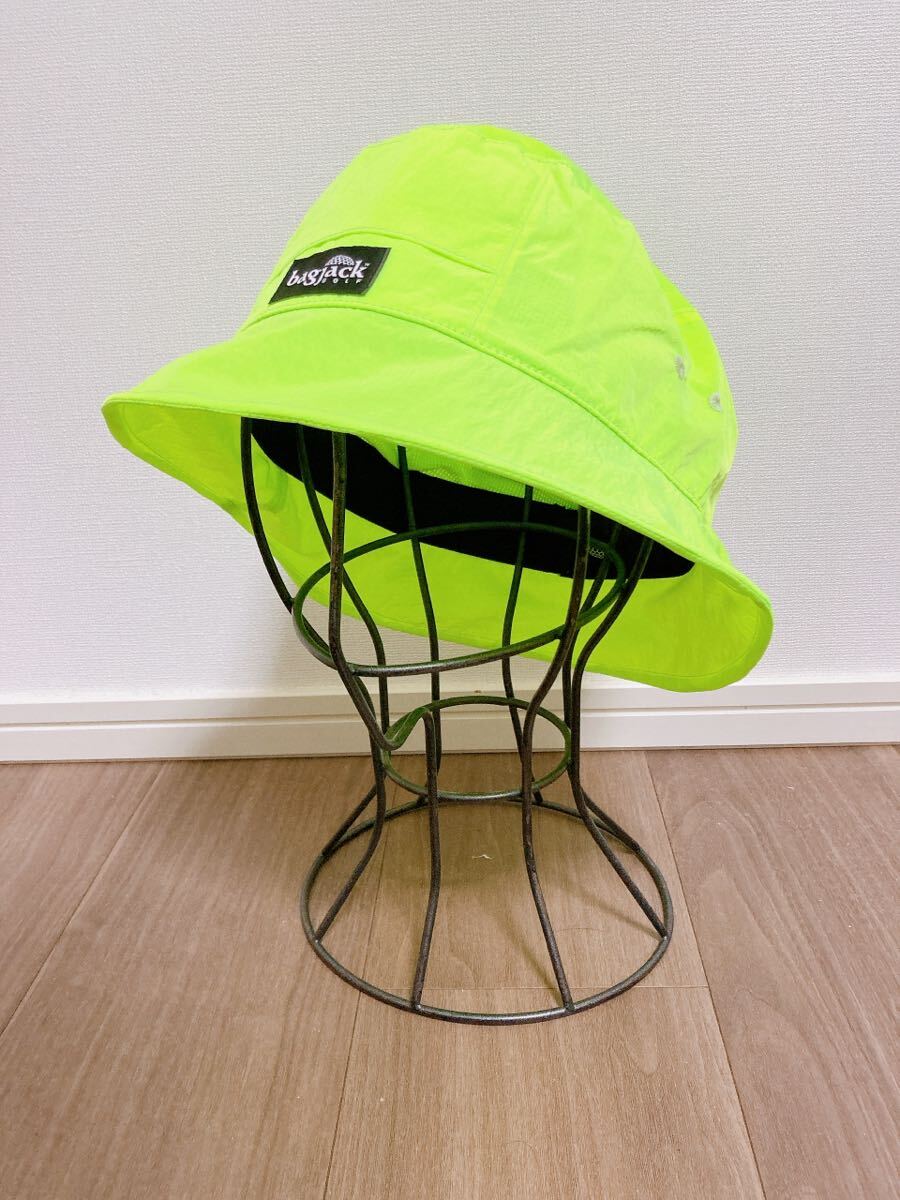 新品未使用bagjack golfバッグジャックゴルフデザインバケットハットキャップ帽子bagjackgolfの画像2