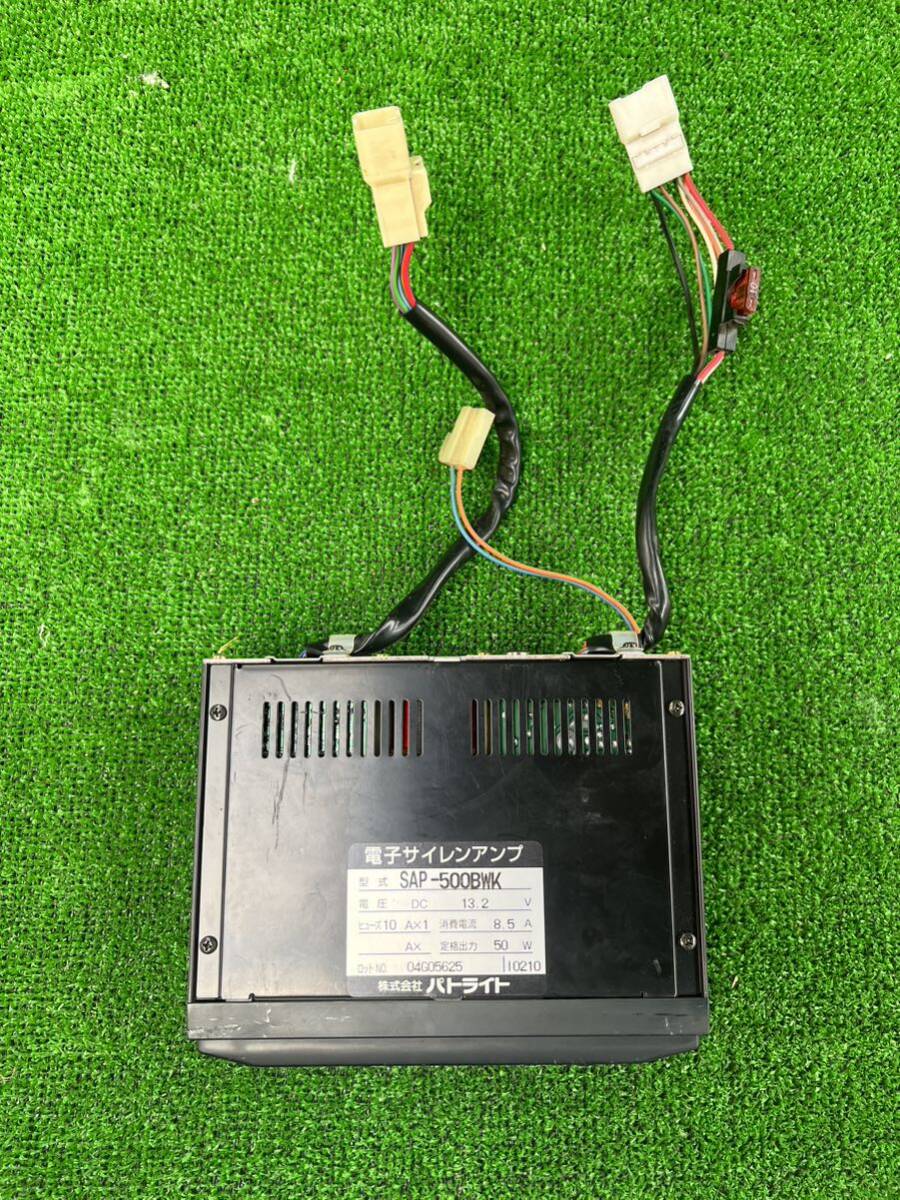 PATLITE подсветка SAP-500BWK электронный сирена усилитель электризация OK не тест утиль 