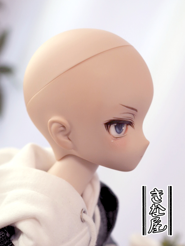 【きな屋】DDH-28 カスタムヘッド (フレッシュ肌)+アイ ※ソフビ盛りの画像8