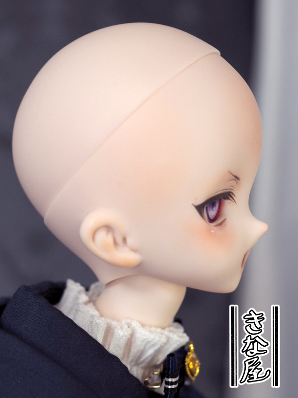 【きな屋】DDH-10 カスタムヘッド (セミホワイト肌)+アイ+角※ソフビ盛りの画像8