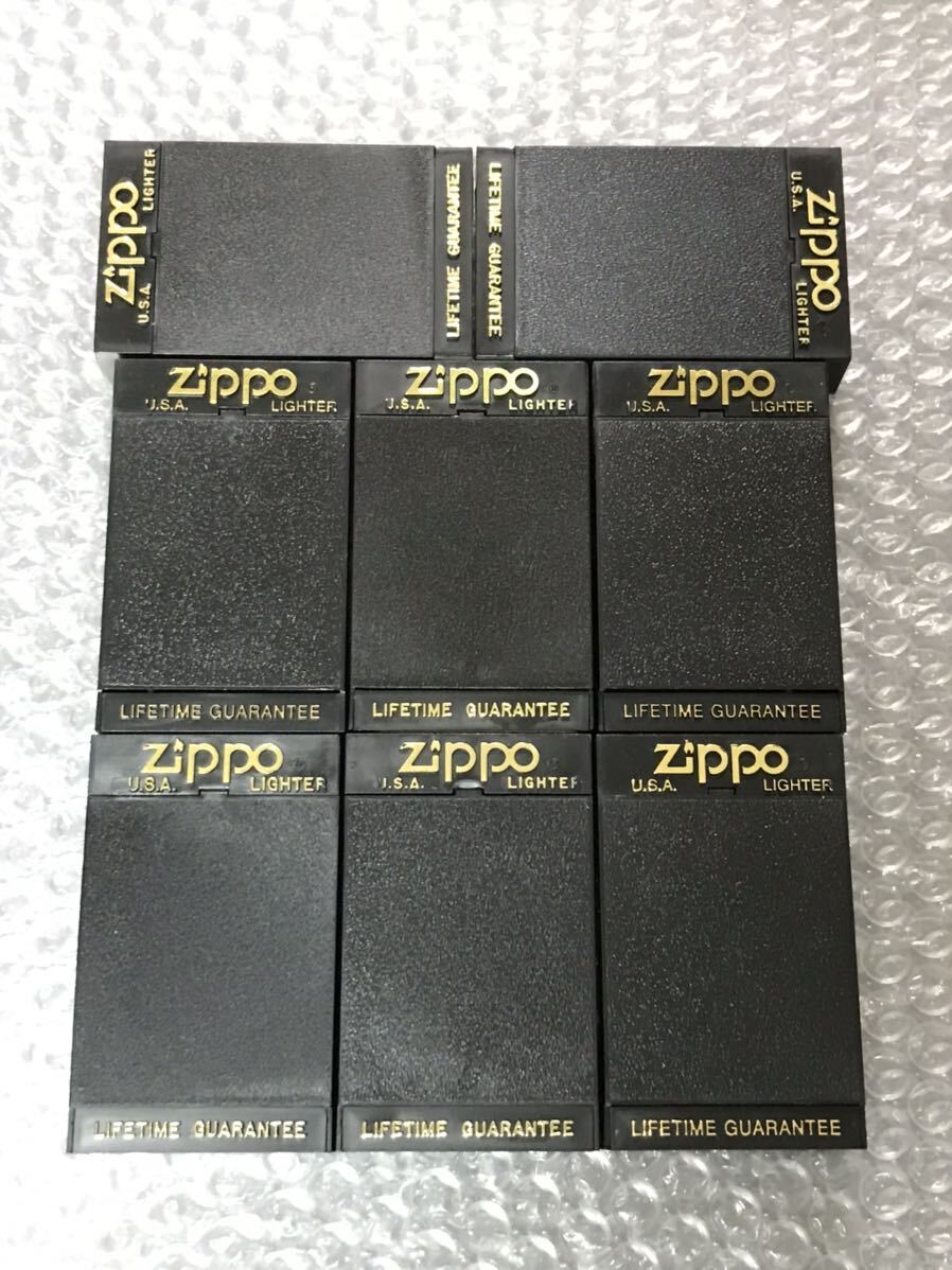 送料無料 zippo 空き箱 プラケース 8点