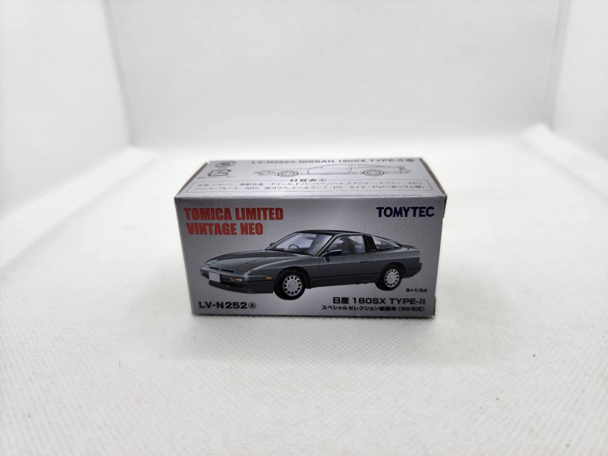 トミカリミテッドヴィンテージ ネオ 1/64 日産 180SX TYPE-Ⅱスペシャルセレクション装着車 (現状渡し)の画像7