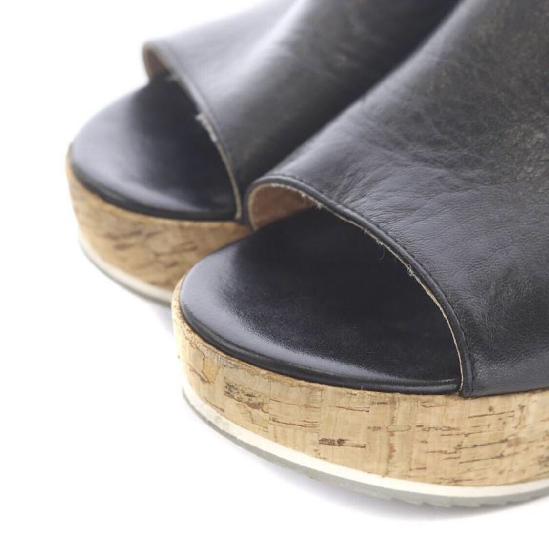 FABIO RUSCONI leather platform sandals original leather 