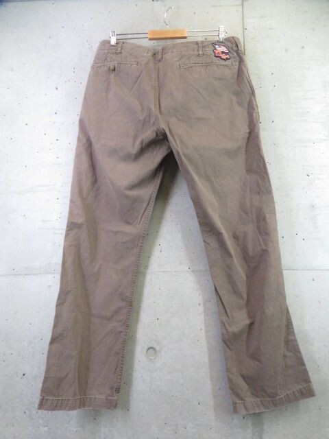 9240b20◆良品です◆94cm◆Ralph Lauren ラルフローレン【POLO JEANS ポロジーンズ】コットンチノパンツ W36/インパクト21/ジャケット_画像2